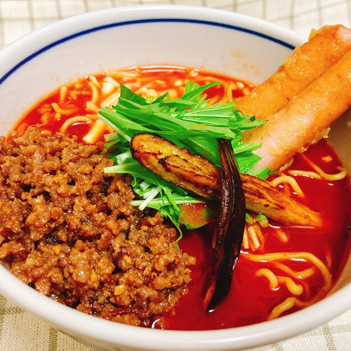 体にうれしい♪ 旨辛トマトラーメン